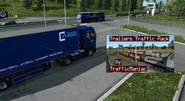 Pack de Reboques no Tráfego v12.8 – ETS2 1.49